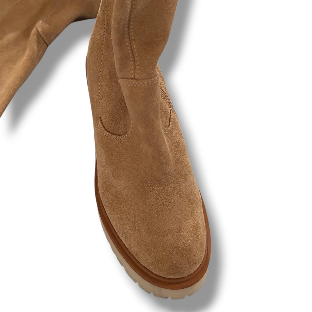 Free People Beige Jasper Heeled Boots - Picture 4 of 16
